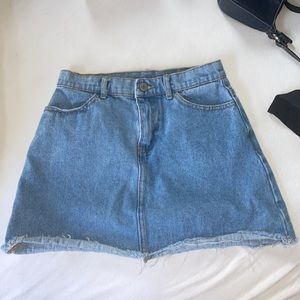 Brandy Melville jean skirt